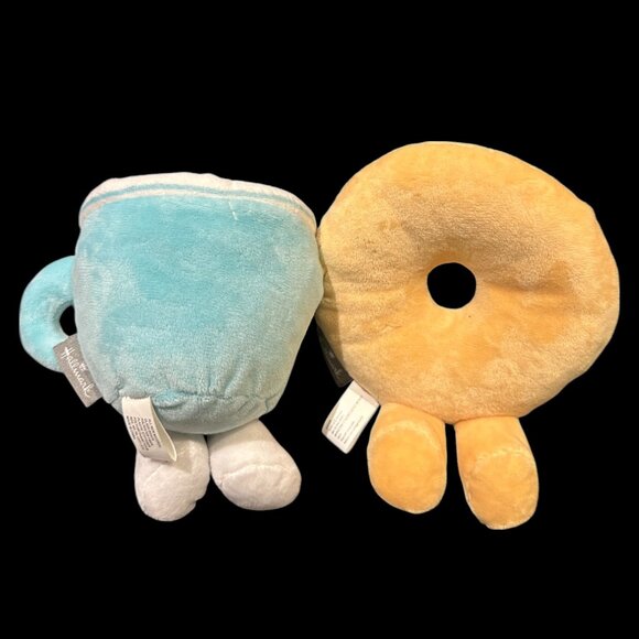 Hallmark's Better Together Donut and Coffee Magnetic Plush, 5" - Picture 2 of 2
